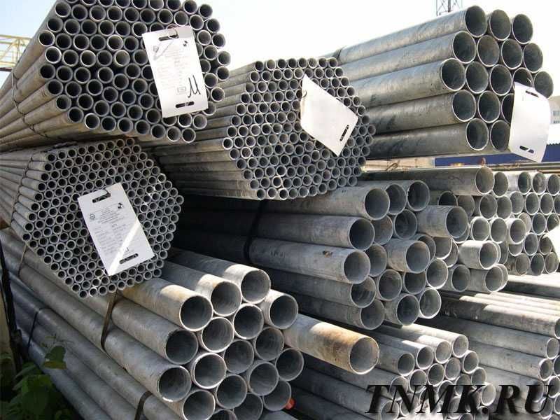Труба оцинкованная 40*3,0 длина 6 м