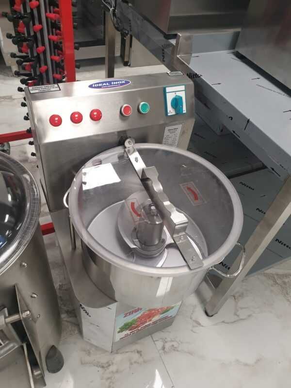 Cutter profesional tocat carne, preparat humus, tocat legume, 200 Kg