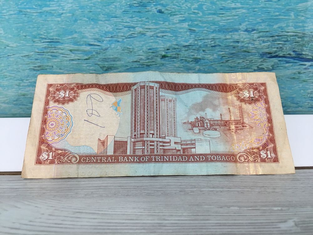 Bancnota 1 dolar Trinidad and Tobago, 2006, UNC (transport gratuit)