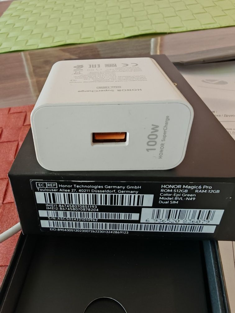 Honor Magic 6 pro 12/512