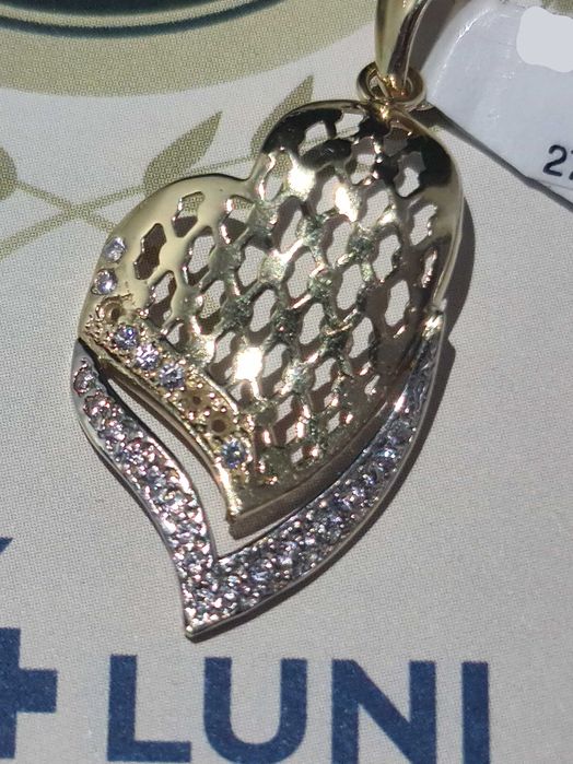 Pandantiv Aur 14K (Ag18 Tutora) B.27517.7 Garantie 2 ani!