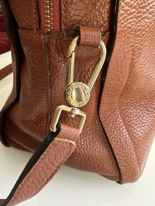 Дамска чанта FURLA Capriccio в кафяво/ коняк