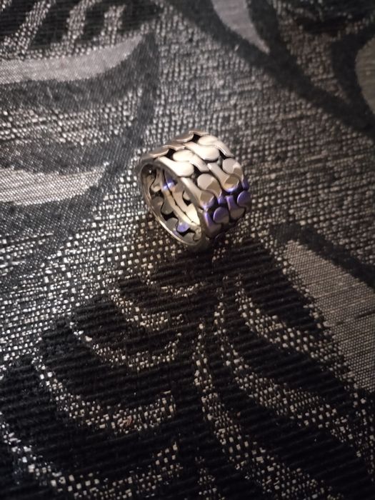 Уникален мъжки пръстен от стомана