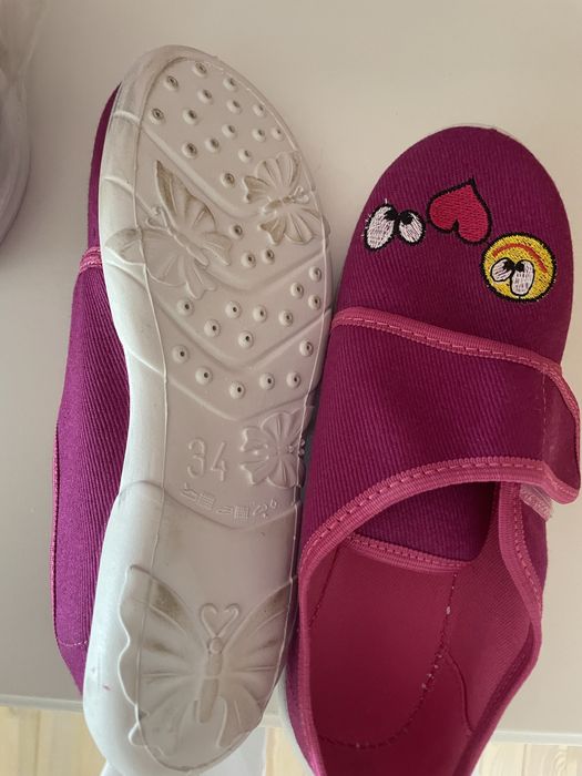 Детски платнени обувки