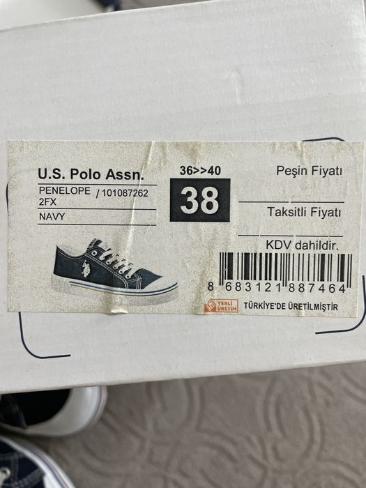 Обувки US Polo Assn/38