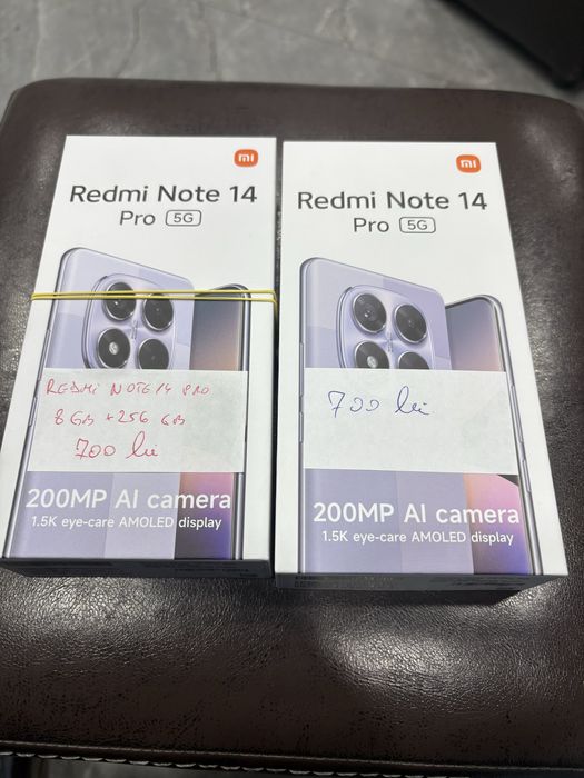 Redmi Note 14 Pro la cutie