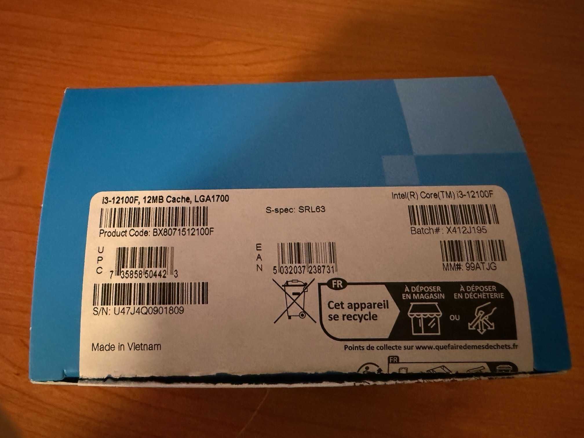 Процесор Intel Core i3 (3.3GHz) с охладител