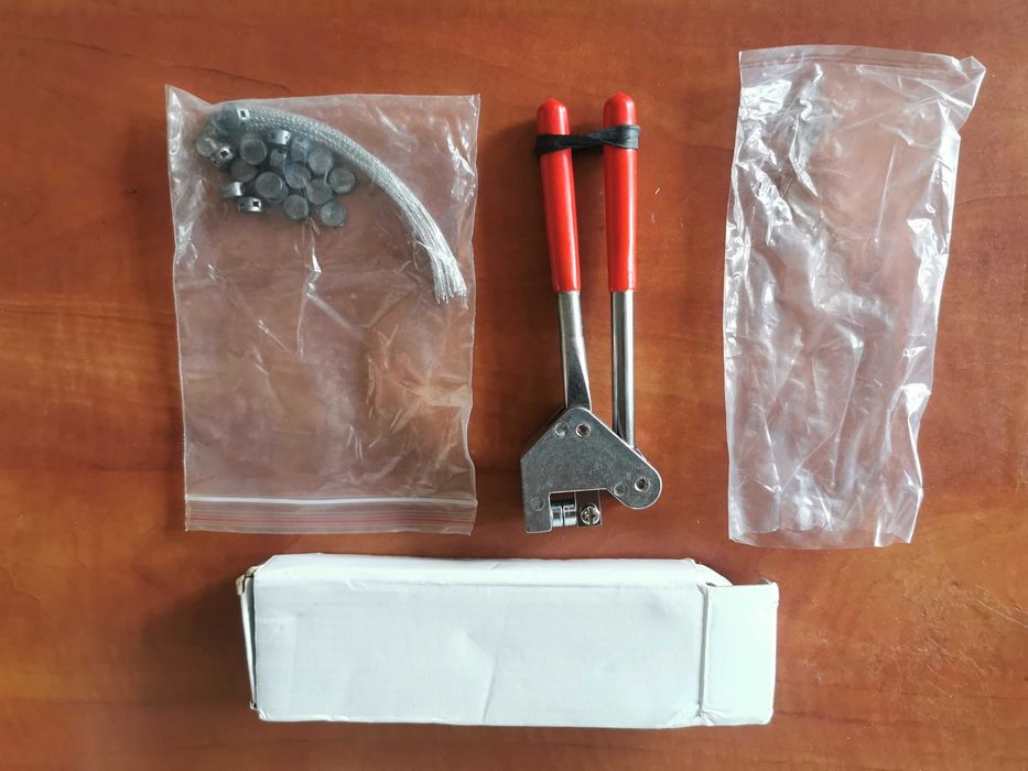 Cleste sigilat plumbi cu 20 sarme si 20 plumbi