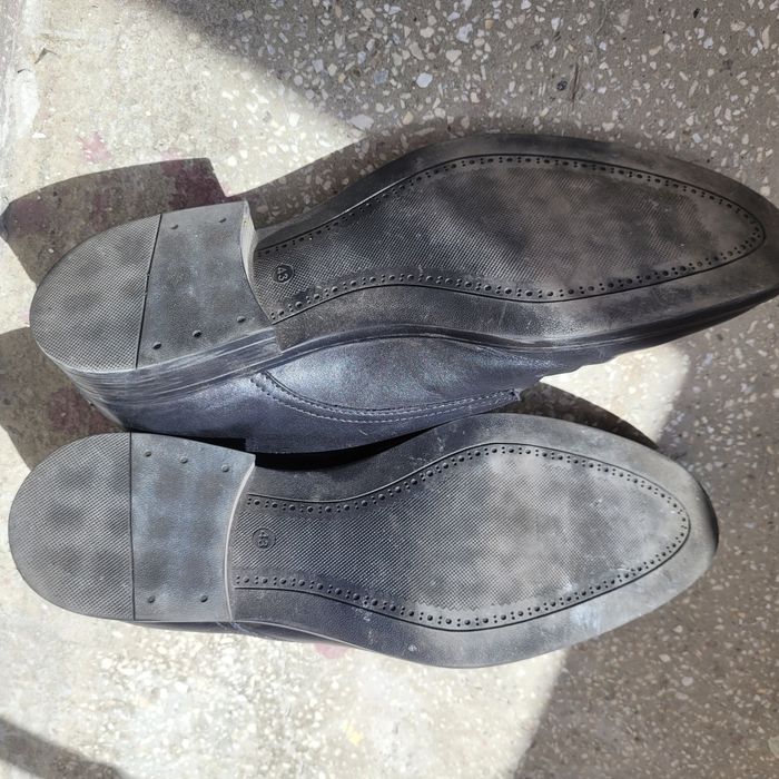 pantofi barbati negru piele