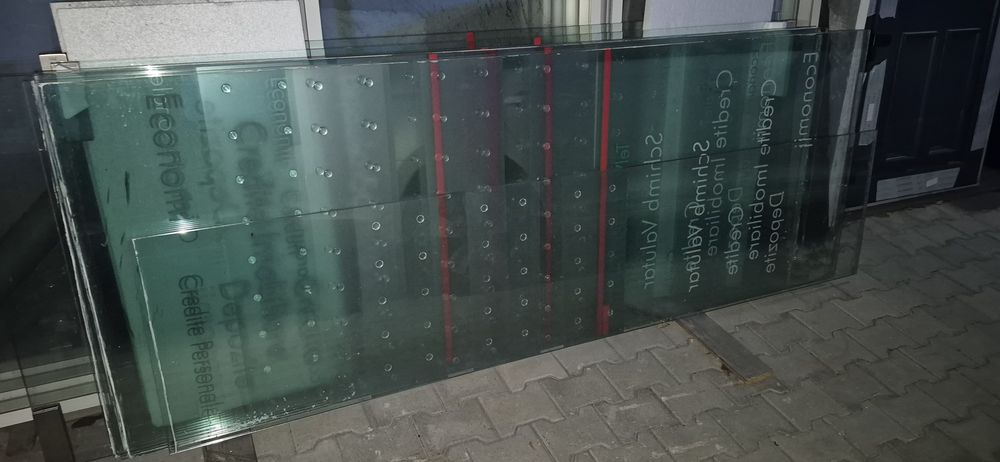 Vand sticla securizata pt paravan la dus