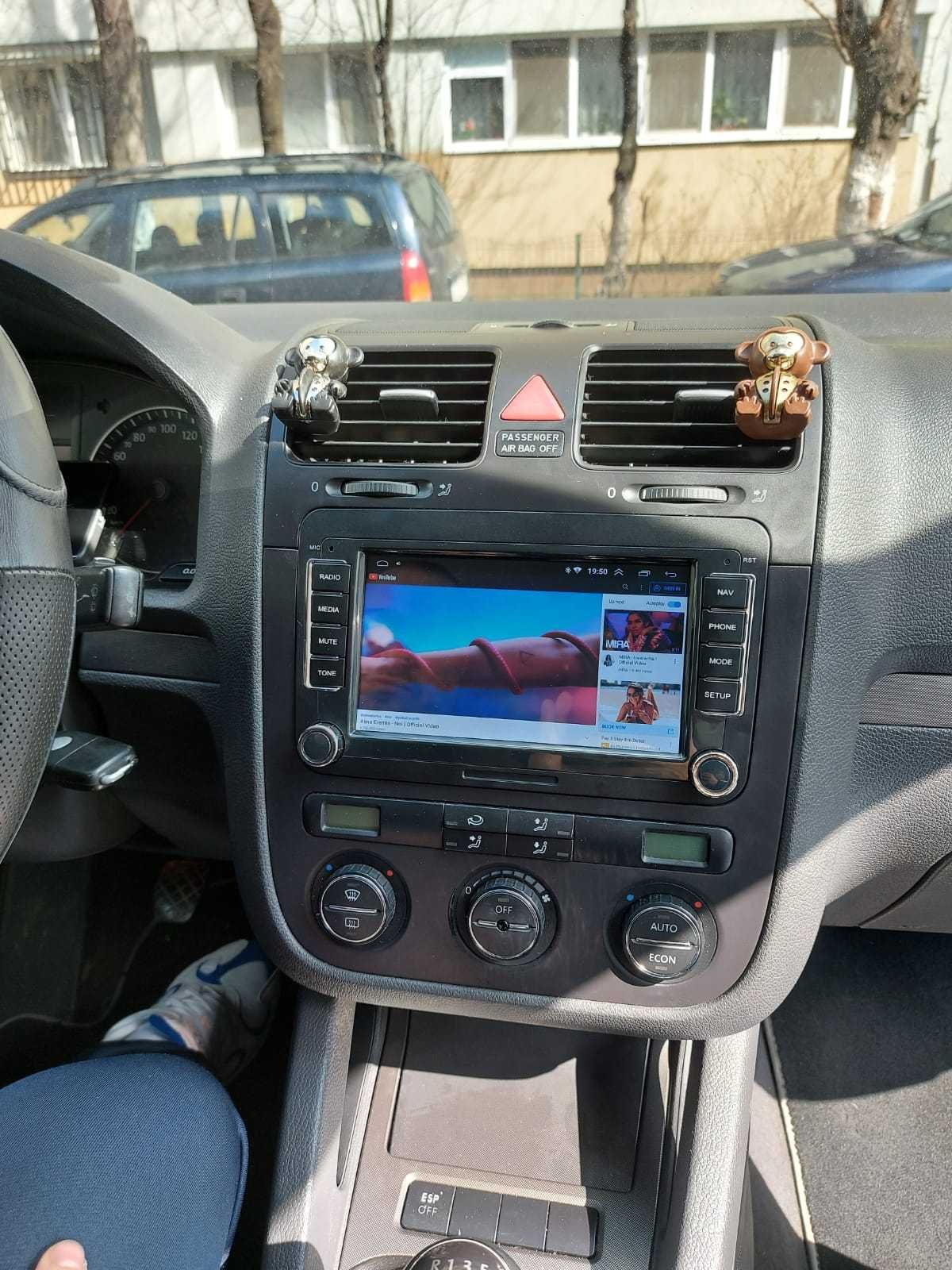 Navigatie Android Passat B6 B7 CC Waze YouTube GPS USB