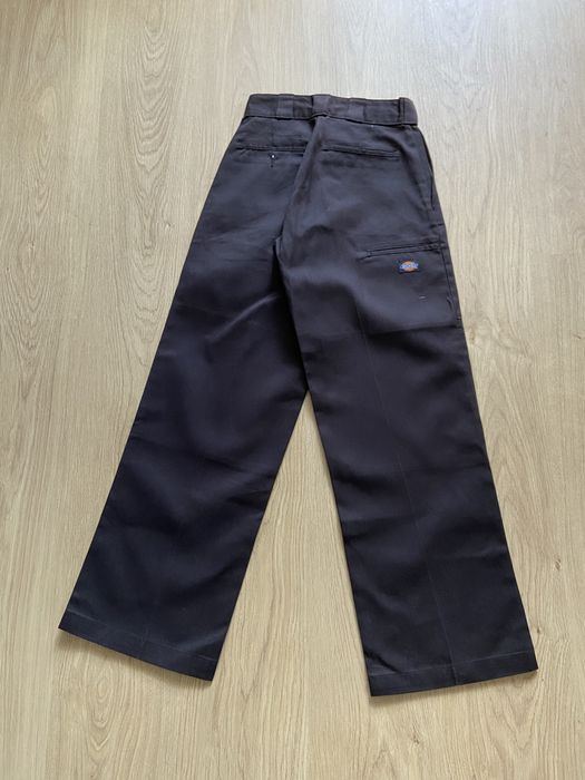 Pantaloni dickies double knee maro vintage