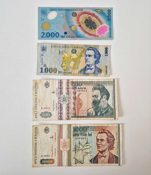 Bancnote diverse denominatii, stare excelenta