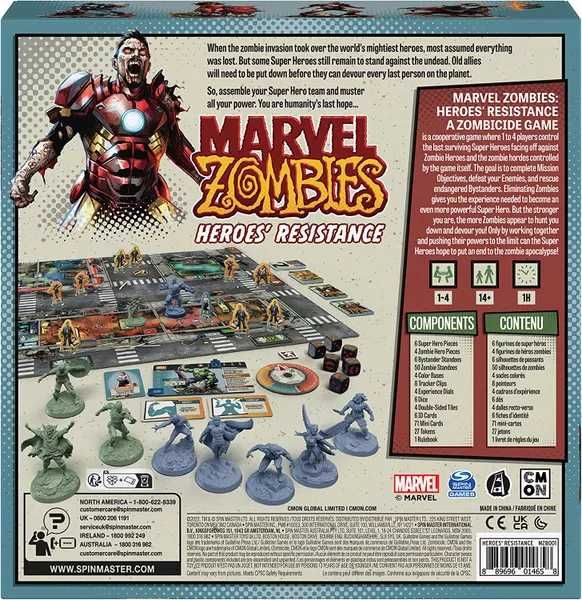 Marvel Zombies Heroes' Resistance joc de societate boardgame board gam