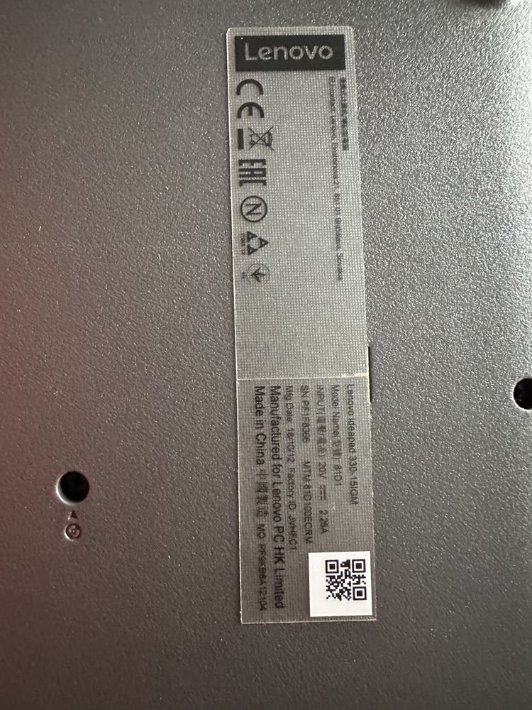 Lenovo IdeaPad 330-15lGM