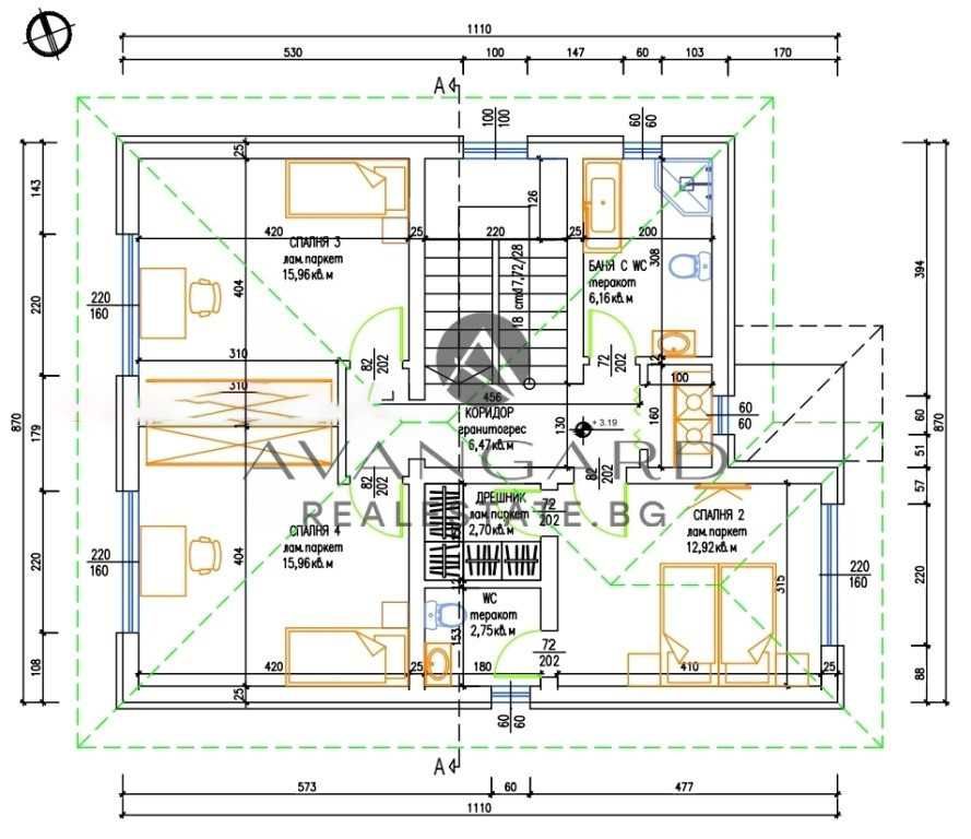 Продава се Къща в Пловдив, Беломорски - 198 кв.м за 1465 €/кв.м - Снимка #8