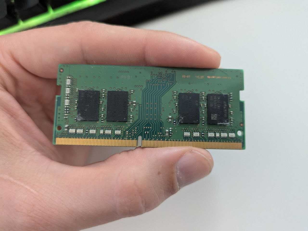 Нова ram 8gb ddr4 3200 sodim samsung рам за лаптоп