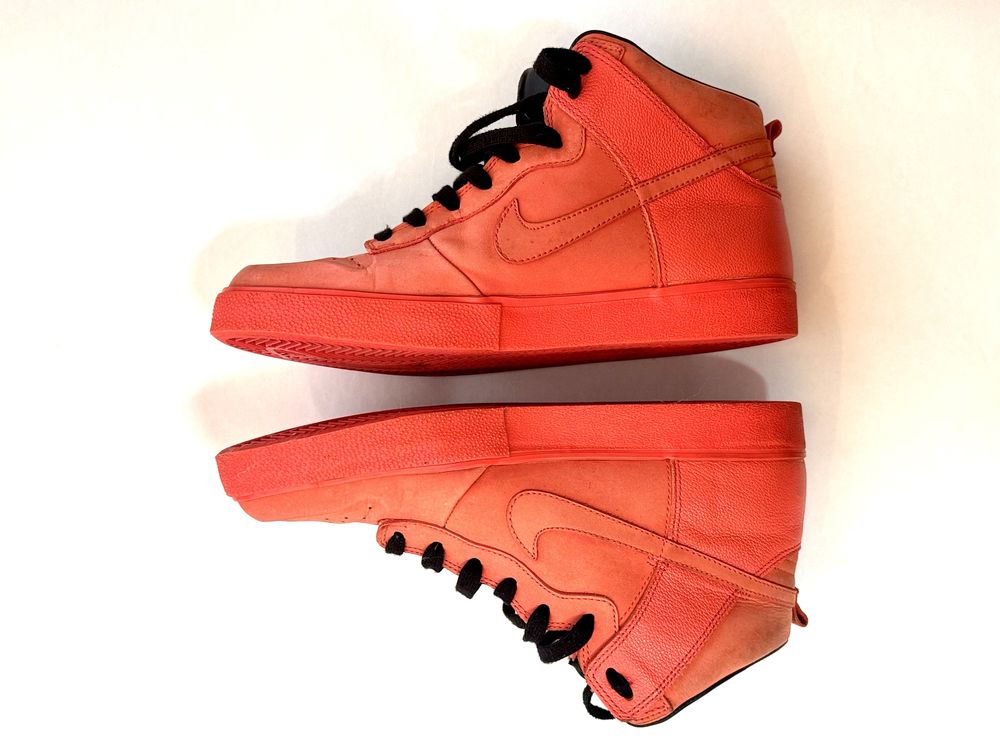 Мъжки кожени маратонки - Nike Dunk High AC VT – Max Orange