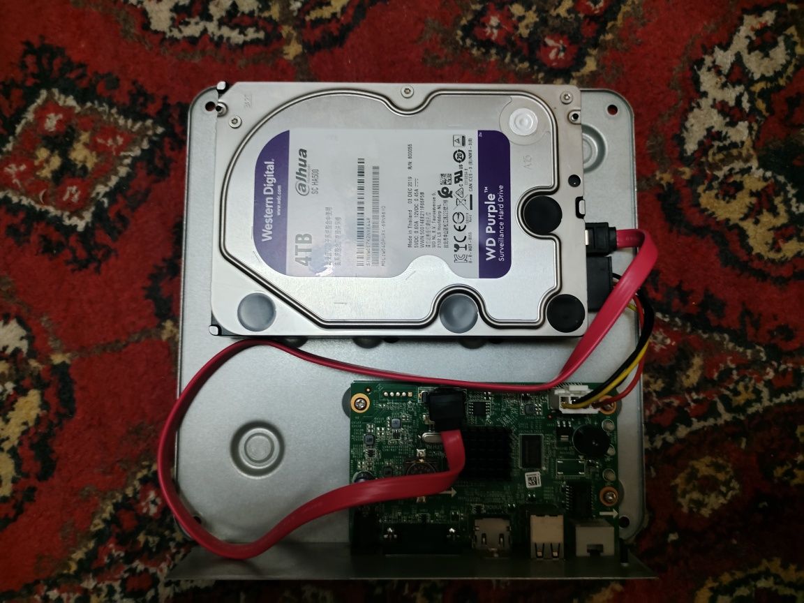 Hikvision video registrator 4tb hdd