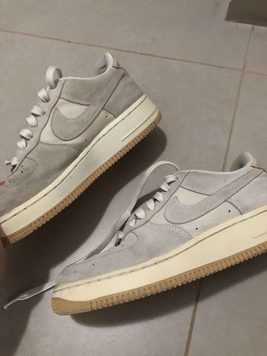 nike af beige chrome