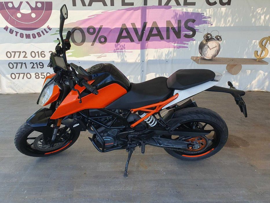 Racing KTM IS Duke 125/125 CC/ 15 CP/48753 KM/PERMIS A1 /Rata 100 euro