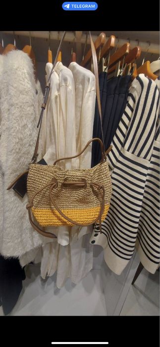 Сумка корзина Massimo Dutti новая