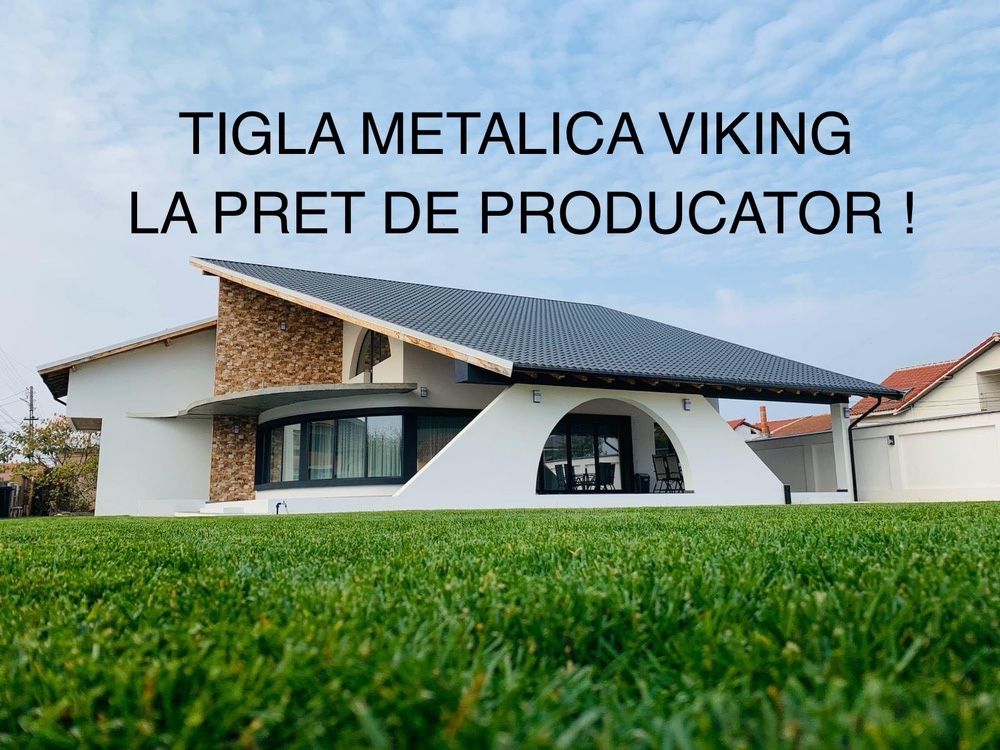 Vindem Tigla Metalica VIKING Craiova la pret de producator