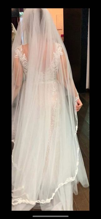 Rochie de mireasă și voal Natalia Vasiliev