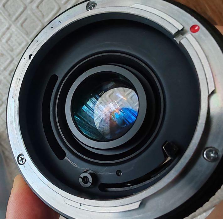 Dublor Vivitar cu macro pe montura Canon FD