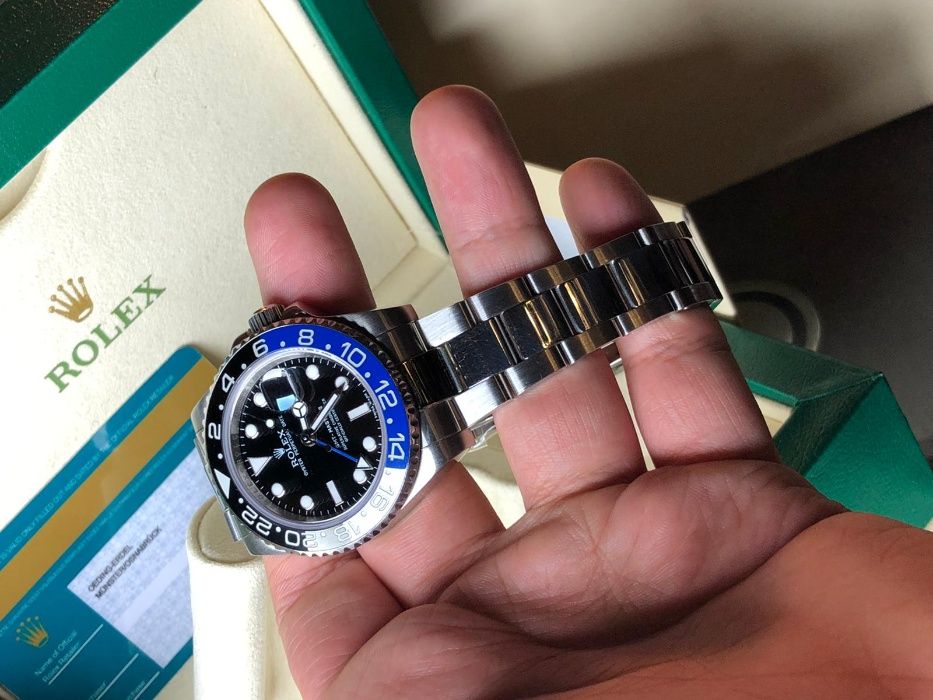 Rolex GMT Master II 40 mm Batman 904 L