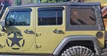 Soft top. Mopar cu geamuri fumurii, pt 07-18 Jeep Wrangler Rubicon.