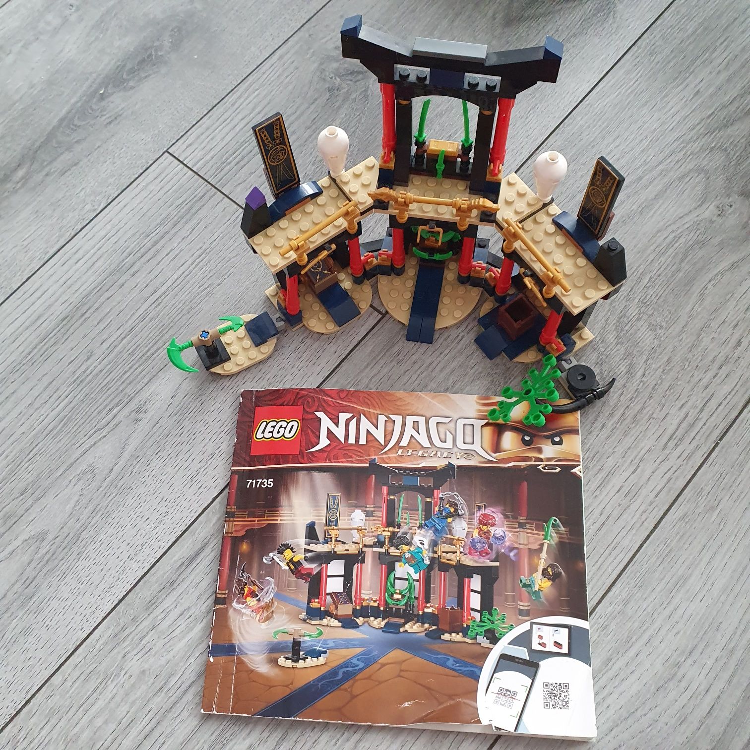 Lego ninjago 7135 turnirull elementelor