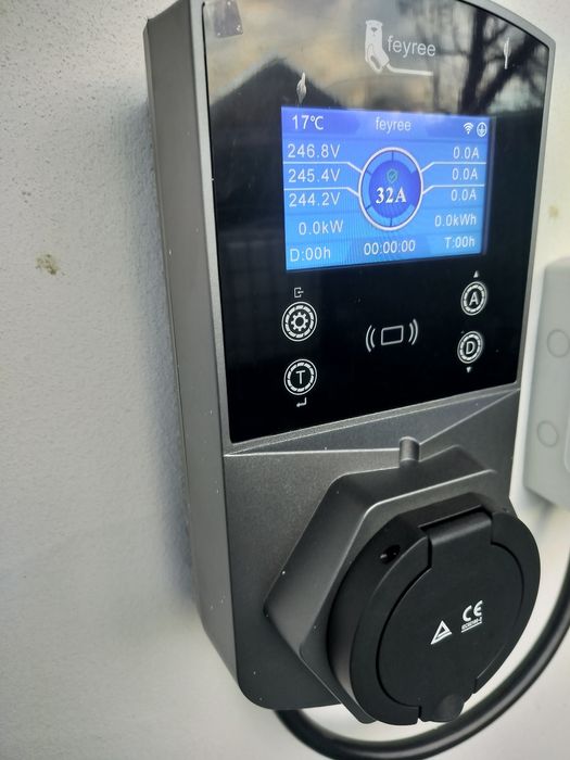 Statie de incarcare mașini electrice de 22 kw, 32A, trifazica