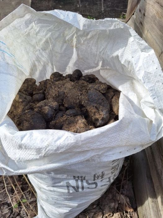 Удобрение конский помёт