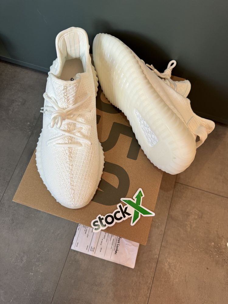 Yeezy Adidas Triple White 36-45 Poze Reale