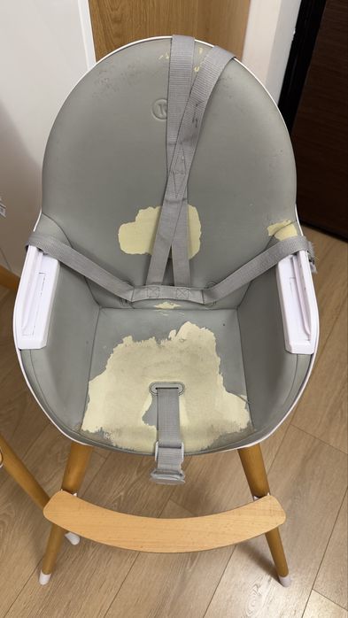 Vand Scaun de Masa Kinderkraft Fini, 2 in 1, Grey