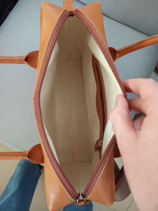 Дамска чанта естествена кожа Tod's