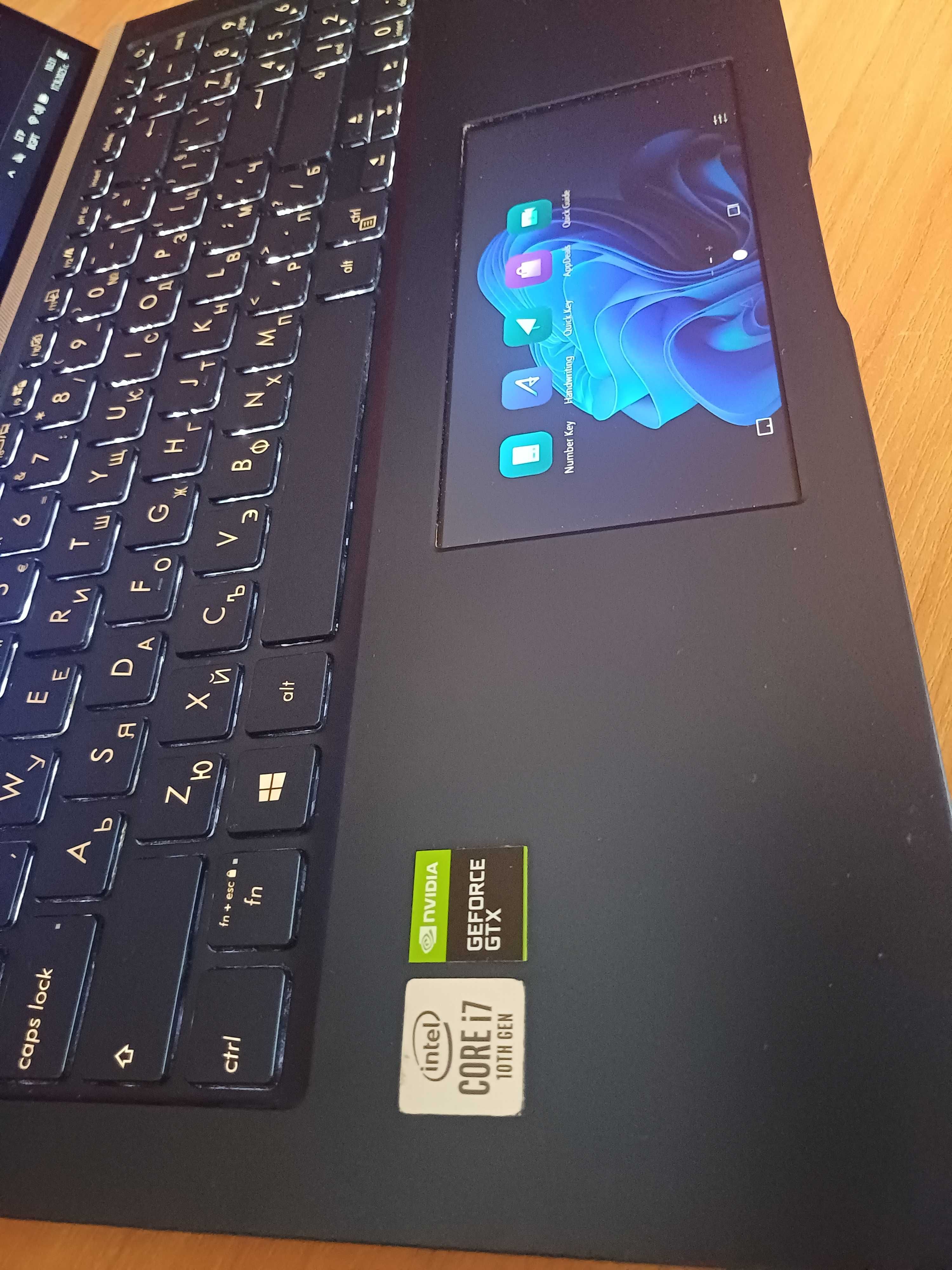 Asus Core™i7 - 4.90GHz/16GB DDR4/GTX 1650Ti MaxQ- 4GB/512GB -нова Бат.