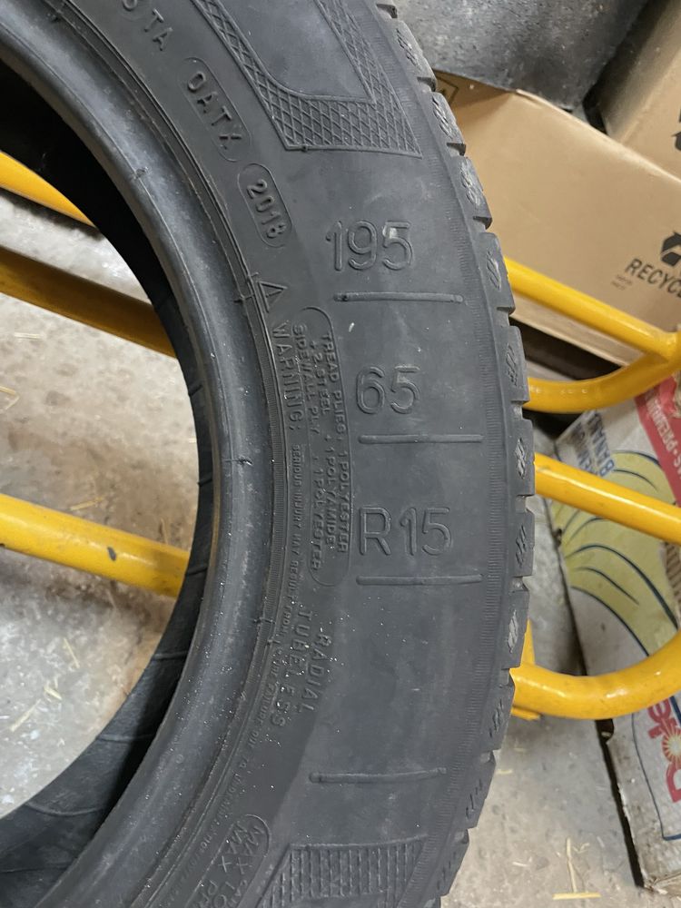 4бр. Kleber Dynaxer HP3 195/65/15, 6мм, ДОТ 2018, леки забележки