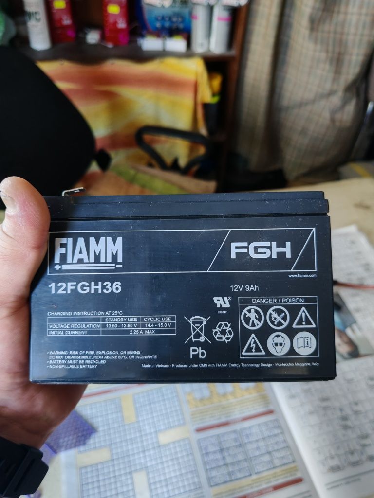 Тягов акумулатор 12V 9Ah, акумулаторна батерия 12V 9Ah