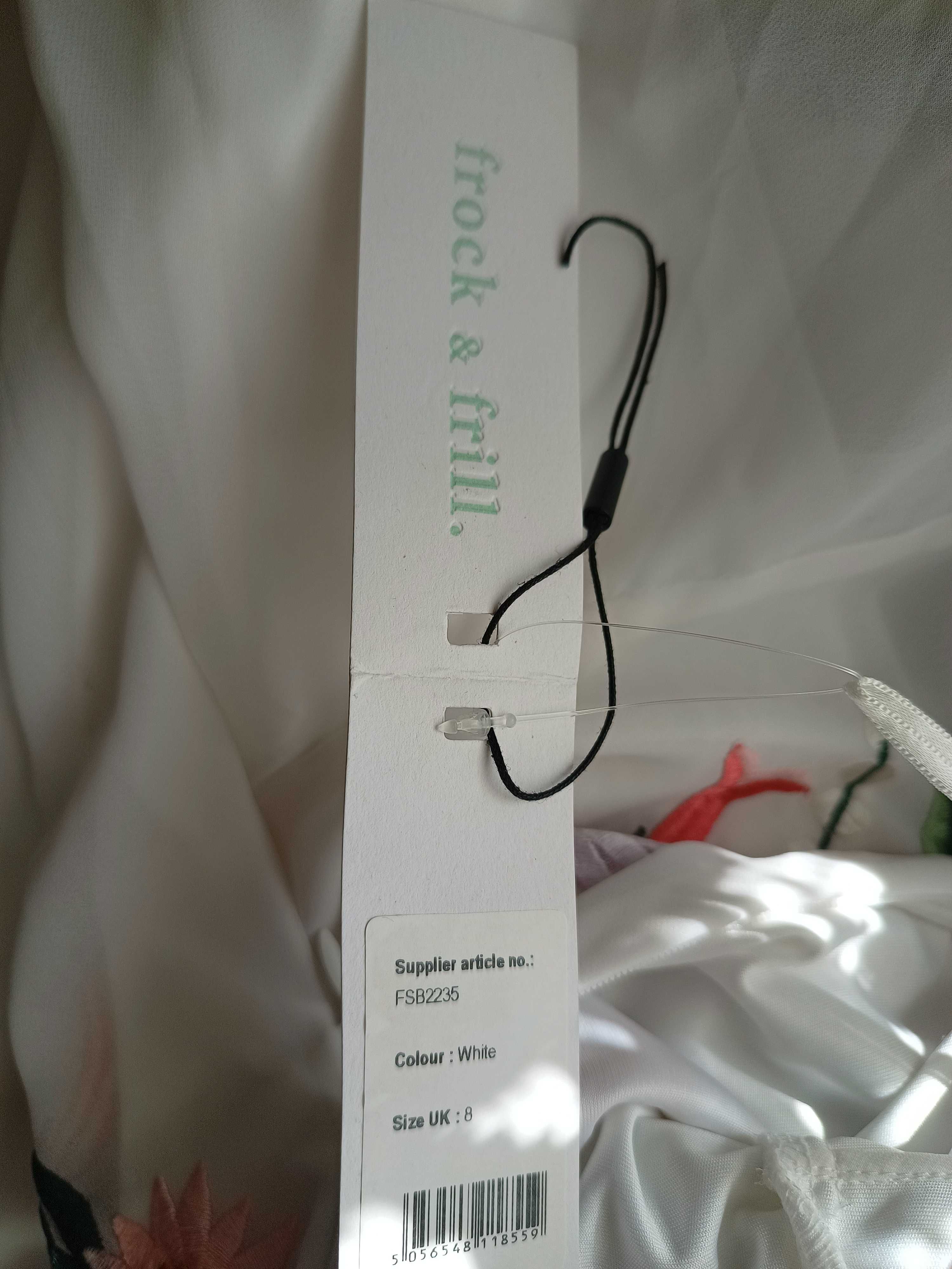Rochie Froch & Frill brodată