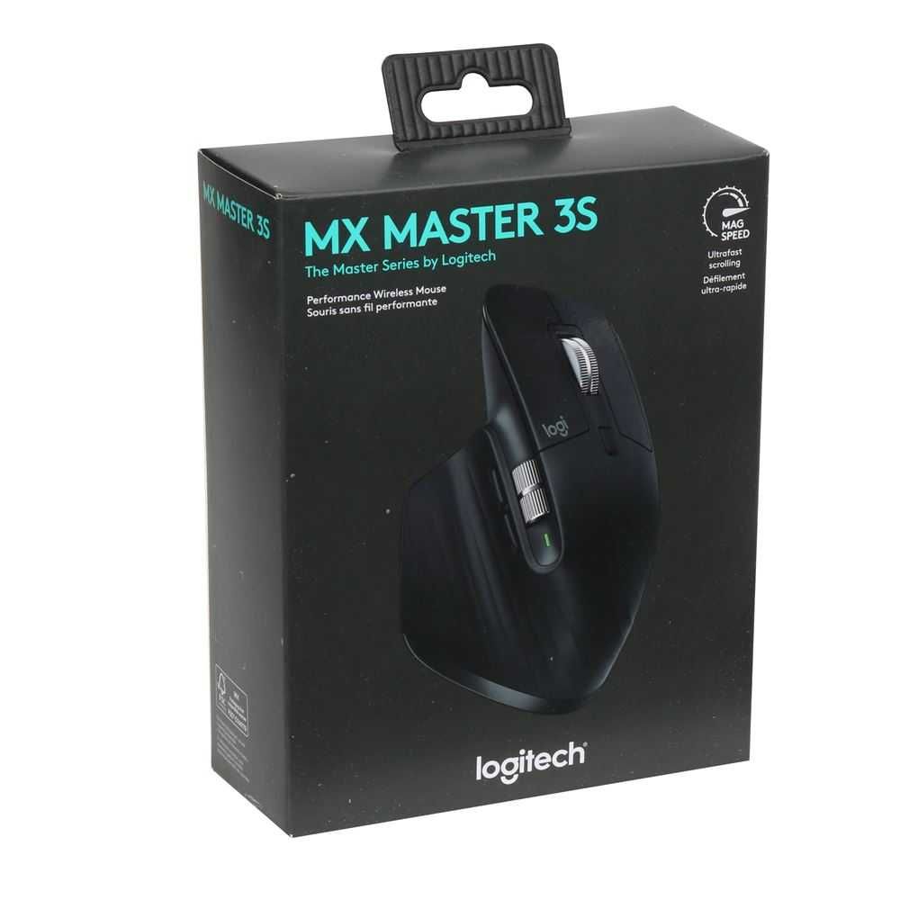 Mouse Wireless Logitech MX Master 3S Performance, 8000 dpi, Silent, BT
