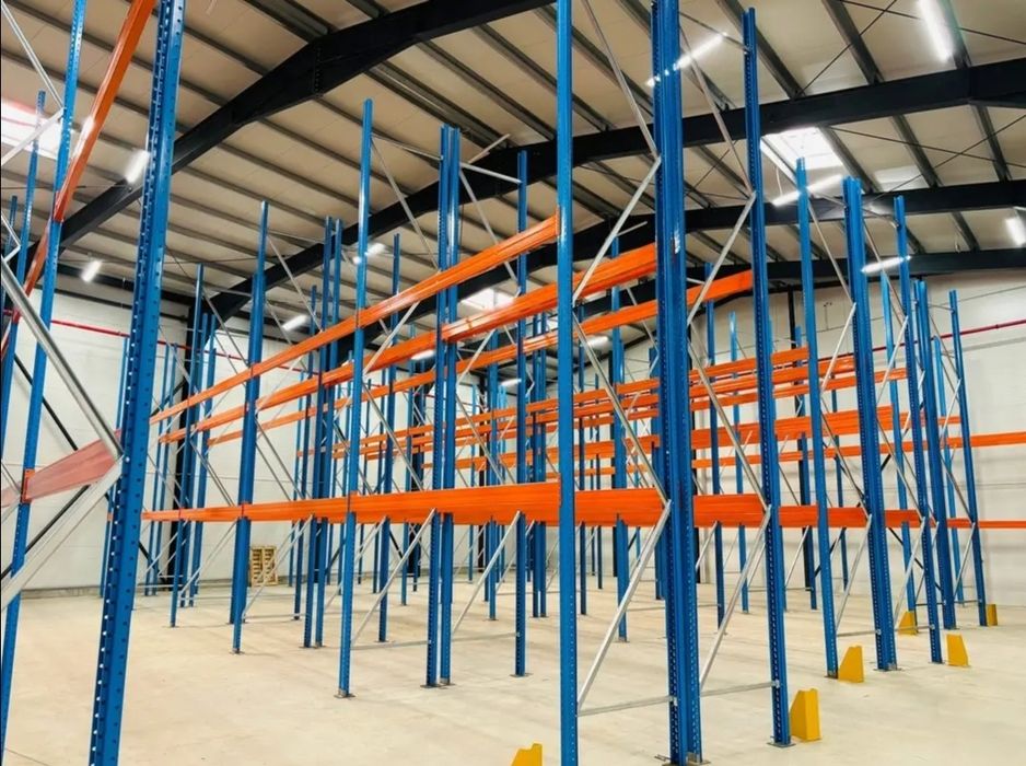 Rafturi metalice industriale depozitare paleti 32x22