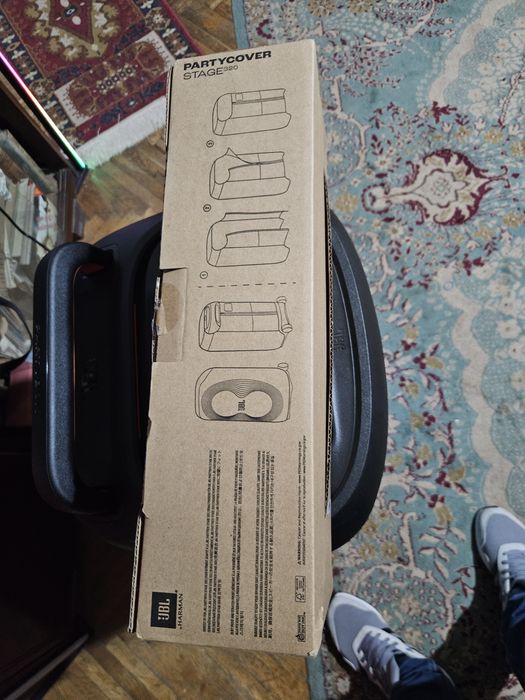 Husa protectie JBL Partycover Stage 320, Negru