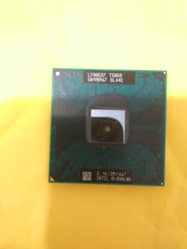 Проц и WiFi ноутбука Intel Core2 Duo Т9400 Т7500, Т3500, Т5850, T5800