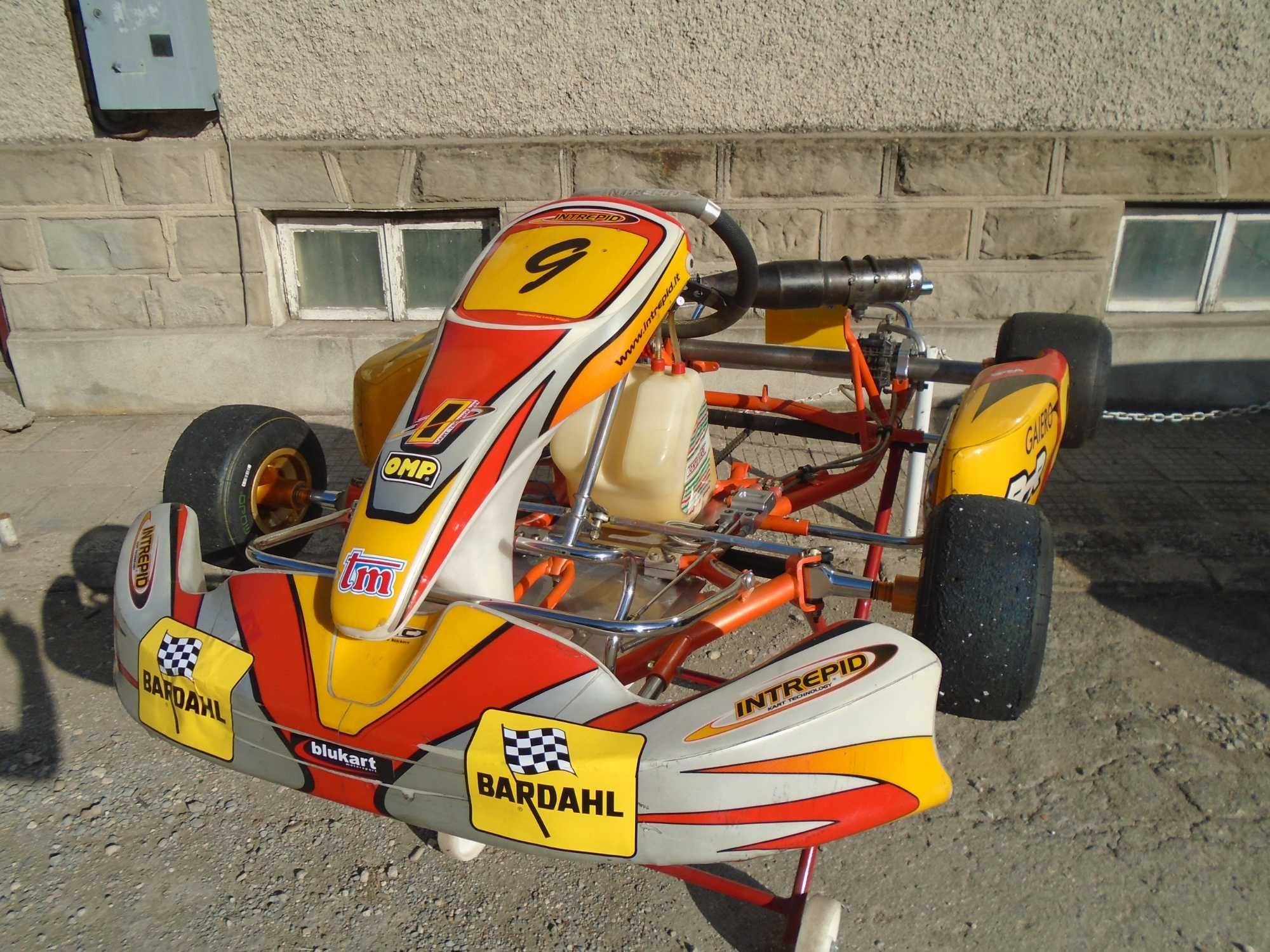 Картинг шаси Intrepid Silverstone, двигател CRG SP 97 ICA-J 100cc