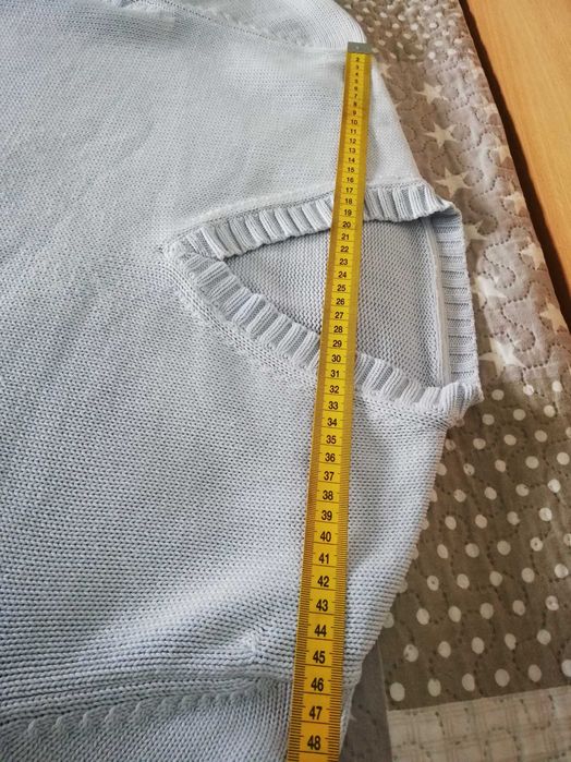 Мъжки пуловер L-XL 100% памук НОВ