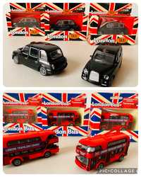 London Taxi & London Bus - Set Masinute Metalice