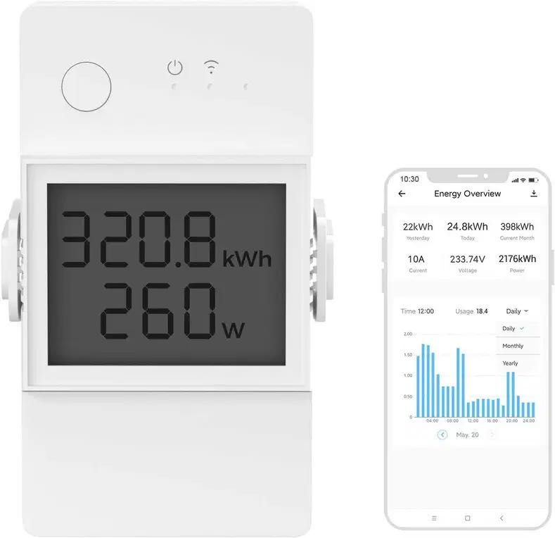 SONOFF POWR320D WiFi реле 20А