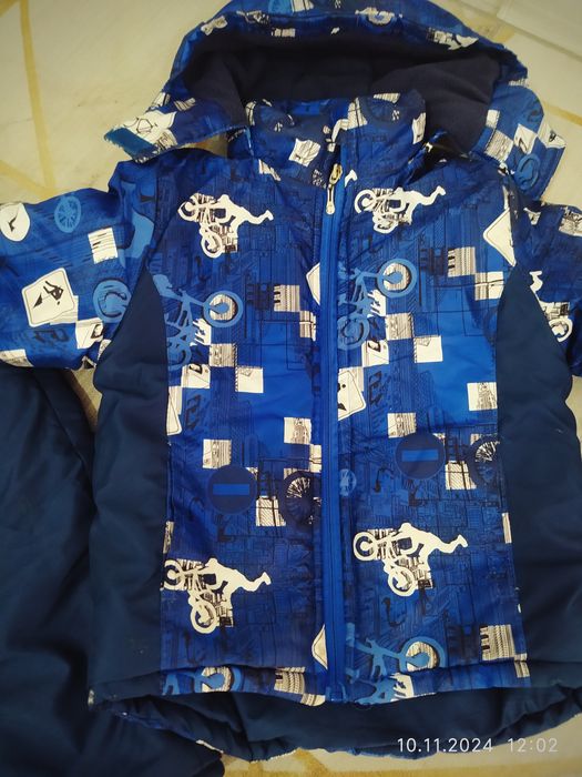 Детский зимний комбинезон